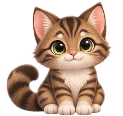Brown kitten