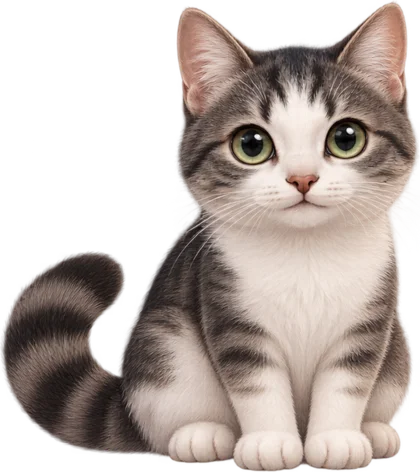 Grey & White kitten