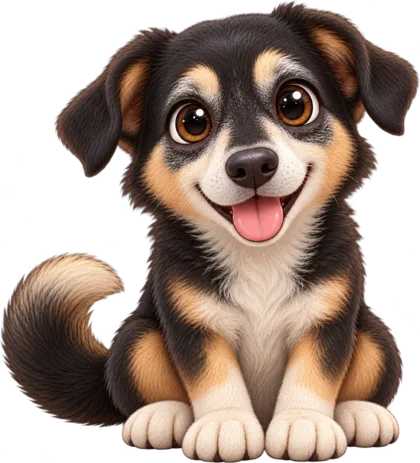 Black & Tan puppy