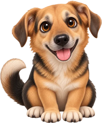 Tan puppy